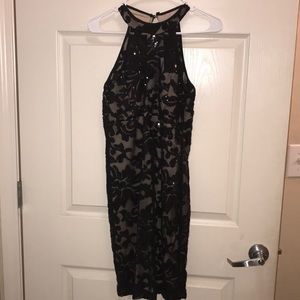 sequin cocktail dress